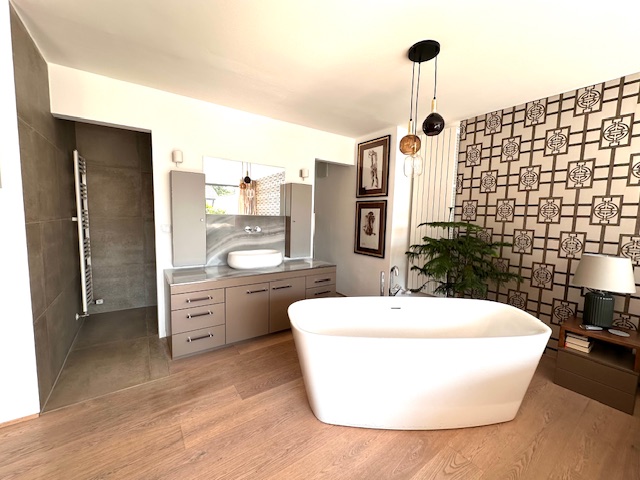 freistehende Badewanne Reihenmittelhaus M�nchen